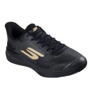 Skechers Relaxed Fit Viper Court Pro 2.0 (Black/Gold)